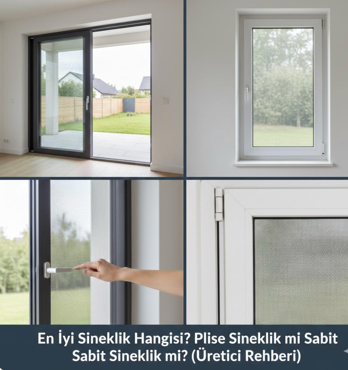En İyi Sineklik Hangisi? Plise Sineklik mi Sabit Sineklik mi? (&Uuml;retici Rehberi)