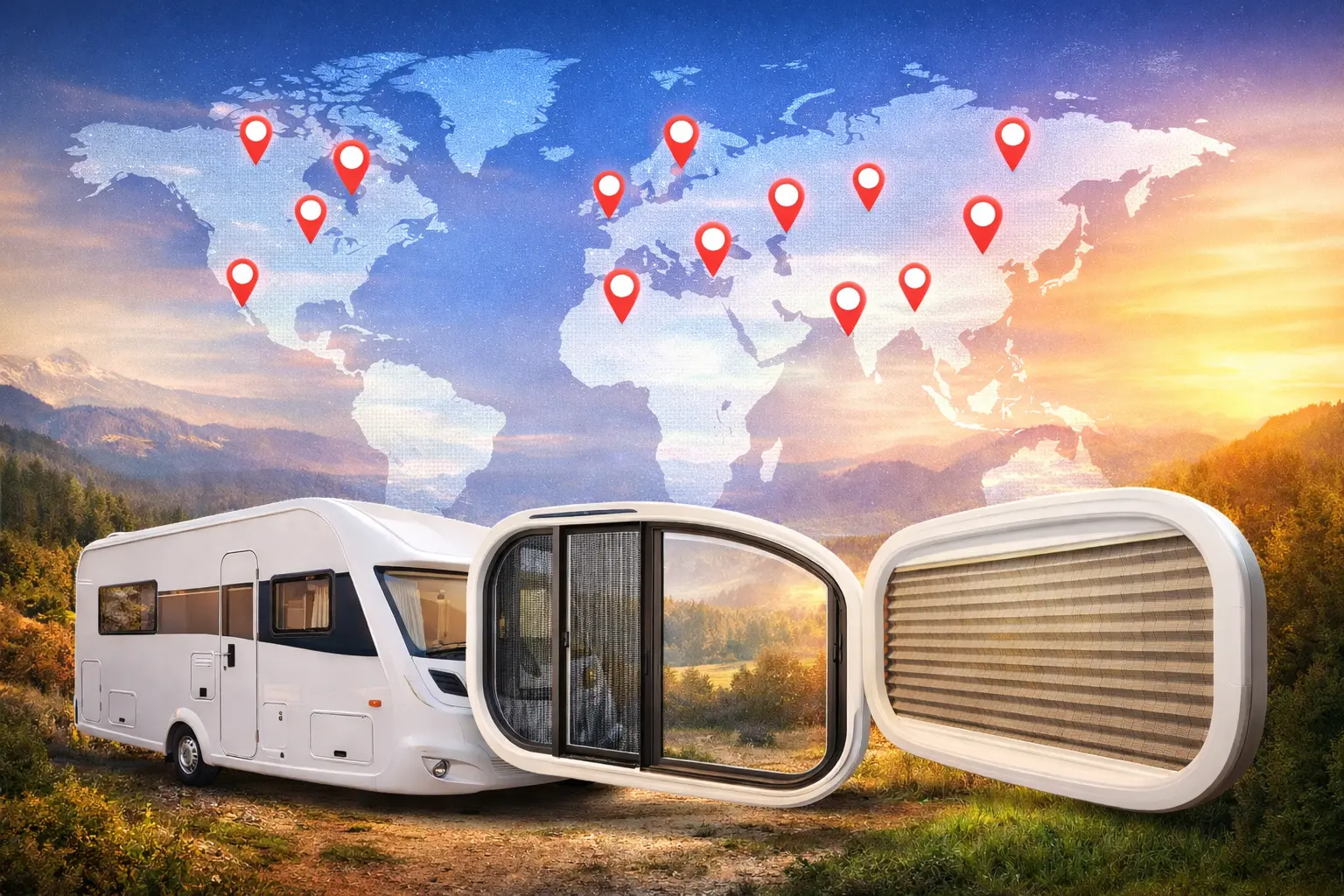 Ventiso Karavan Sistemleri Türkiye Hizmet Noktaları