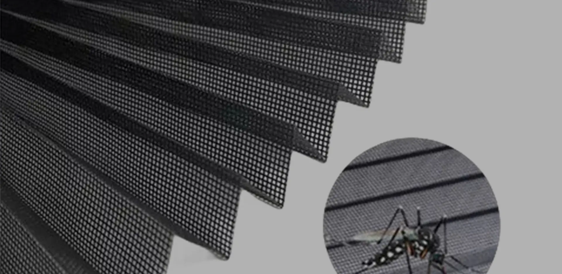 Plise tül çeşitleri - standard, anti-pollen, pet screen